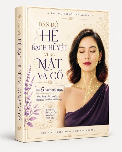 Bản đồ Hệ Bạch Huyết vùng Mặt và Cổ